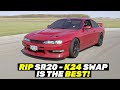 Here's why you should swap a Honda K24 into your Nissan 240SX!