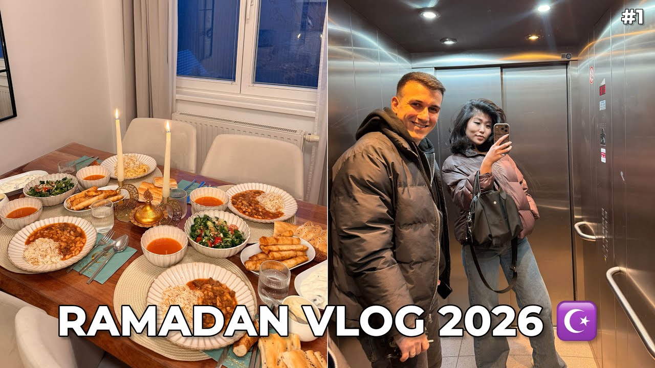ERSTER RAMADAN VLOG 2026 ☪️