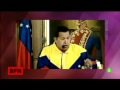 Hugo chavez se atraganta con la periodista andreina flores