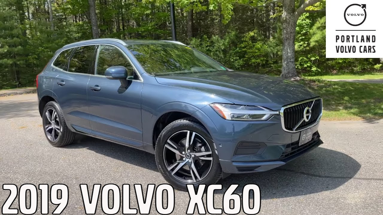 Denim Blue Metallic 2019 Volvo XC60 T5 Momentum / Walkaround with