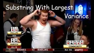 Substring With Largest Variance - LeetCode 2272 - Python