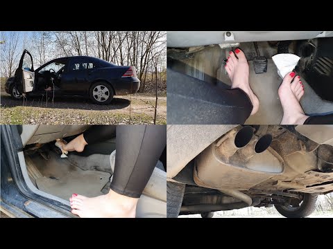 Driving  and Revving with Cheese on Pedal Exhaust Pipe View Included Preview