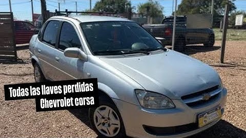 Akl y programación de llave para chevrolet corsa 