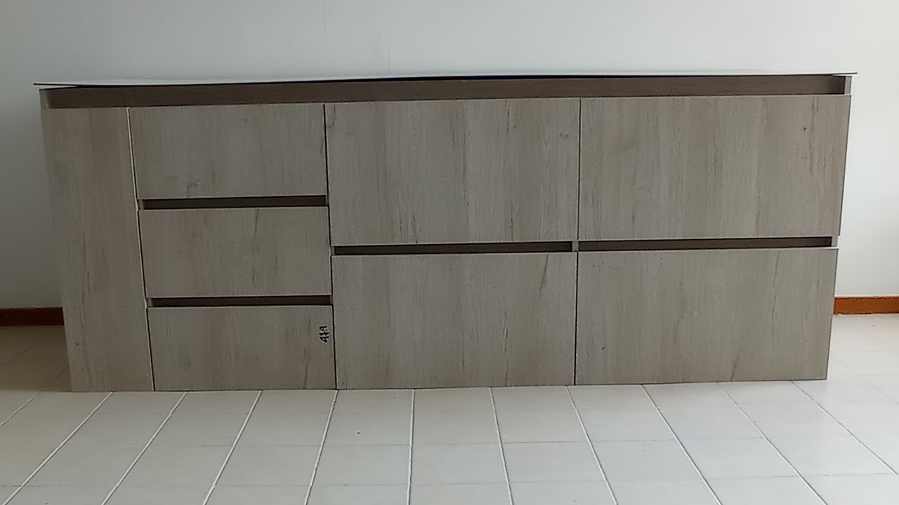 CÓMO HACER COCINA SIN TIRADERAS ,2) parte YouTube