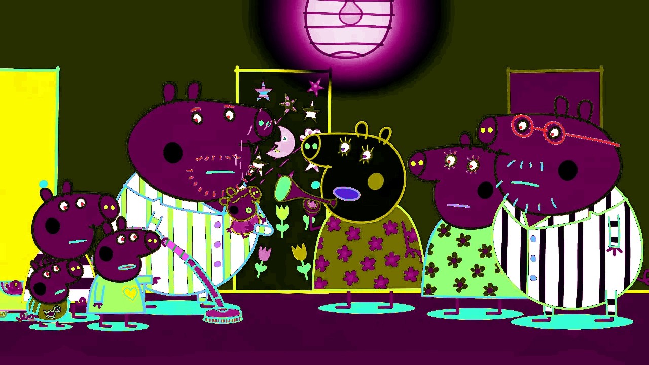 Why Is Auntie Playing A Trumpet! - Peppa Pig (Sponsored By: Gamavision Csupo Effects)