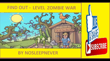 FINDOUT - Level 22 - Zombie War (#FINDOUT)