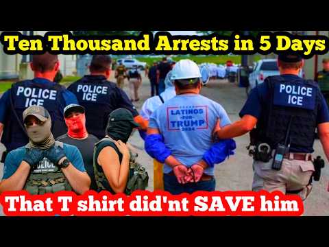 ICE Arrests Ten Thousand in 5 Days as TPS Ends For Many