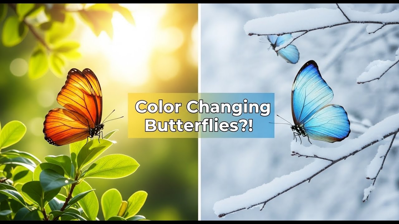 Seasonal color change in butterflies | Explore the World of Animals ...