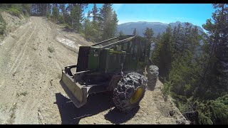 EXTRÊME SKIDDER JOHN DEERE 540H VS TIMBERJACK 460 TERMINATOR GOPRO