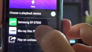 Video Streaming from Samsung Galaxy Ace Android Phone to TV via Sony BDP-S390 Blu-ray Disk Player(Sample video streaming from Android Mobile Phone to TV via Sony Blu-ray player with DLNA support., 2013-05-03T23:53:43.000Z)