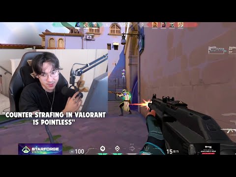 Sen TenZ Explains Why You Shouldn't Counter Strafe In Valorant