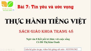 Thực hành tiếng việt Trang 48- bài 7- Ngữ văn 8- sách kết nối (Dễ hiểu nhất) Cô Kim Oanh