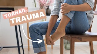 Don't Ignore Toenail Trauma: Risks and Long-term Effects - Podiatrist Georgina Tay by East Coast Podiatry 2,138 views 1 year ago 1 minute, 56 seconds