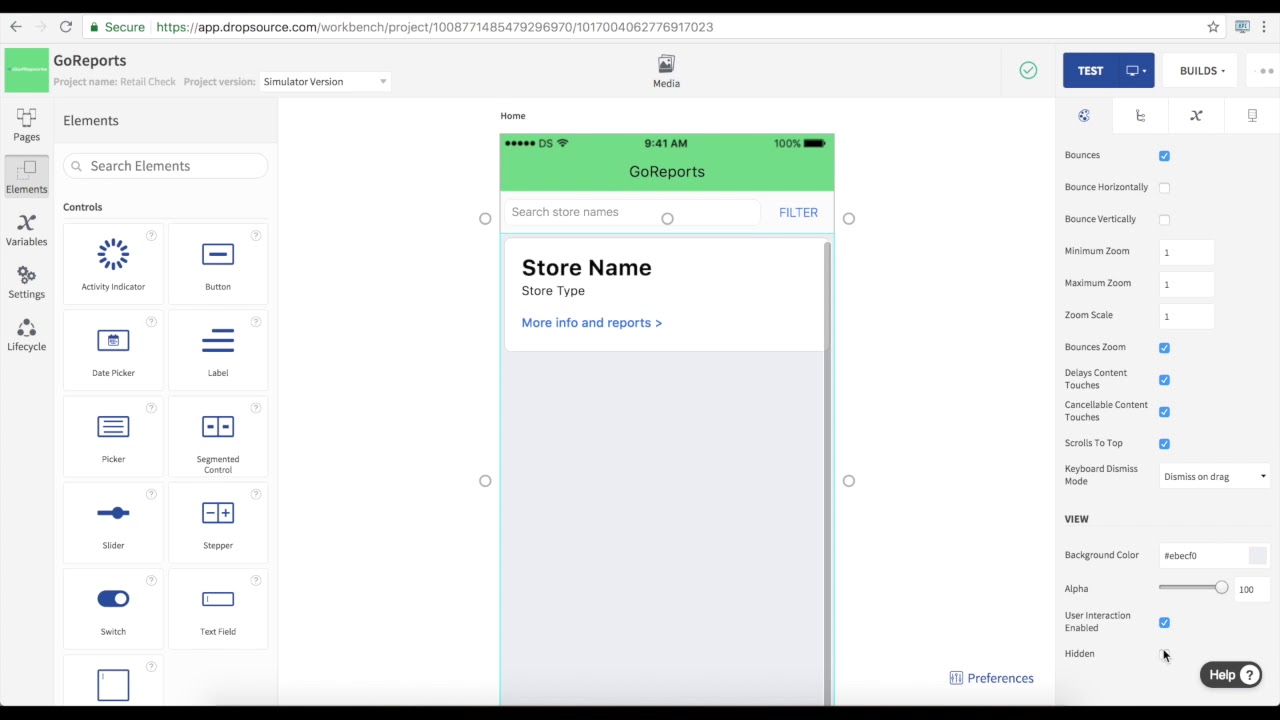 GoReports - Competitive Intelligence iOS Demo App Live Demonstration