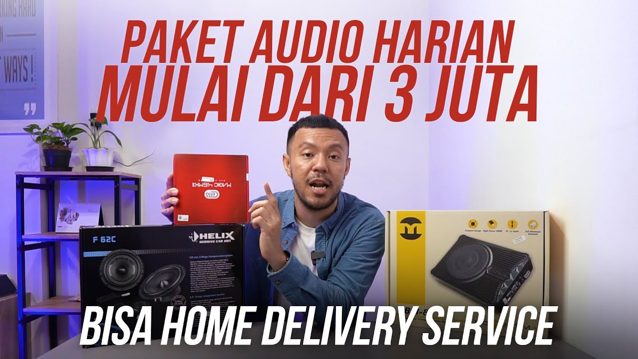 PAKET AUDIO MOBIL LOW BUDGET MULAI 3 JUTAAN BY SUNDA MOTOR - YouTube
