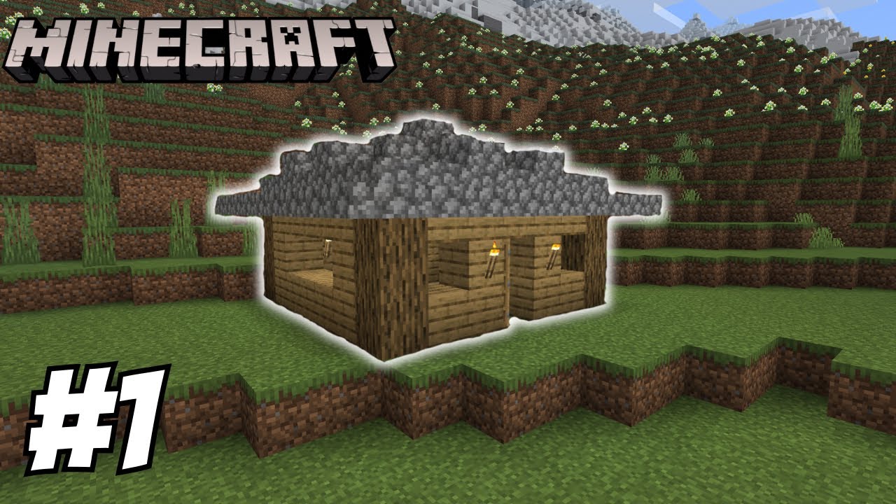 Minecraft LET’S PLAY #1: Building a House! - YouTube