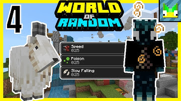 Minecraft But We Get A Random Effect Every Minute || World Of Random: Episode 4
