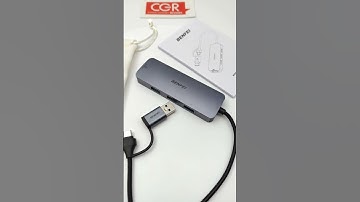 BENFEI 5-in-1 USB Type-C and USB A to Gigabit Ethernet Adapter Hub - Product Showcase #shortvideo