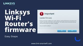 How to update Linksys router firmware? | Linksys Smart Wifi Firmware Update  Error - YouTube