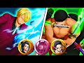Ex Zoro and Sanji With New Triple Robin Medal Set!