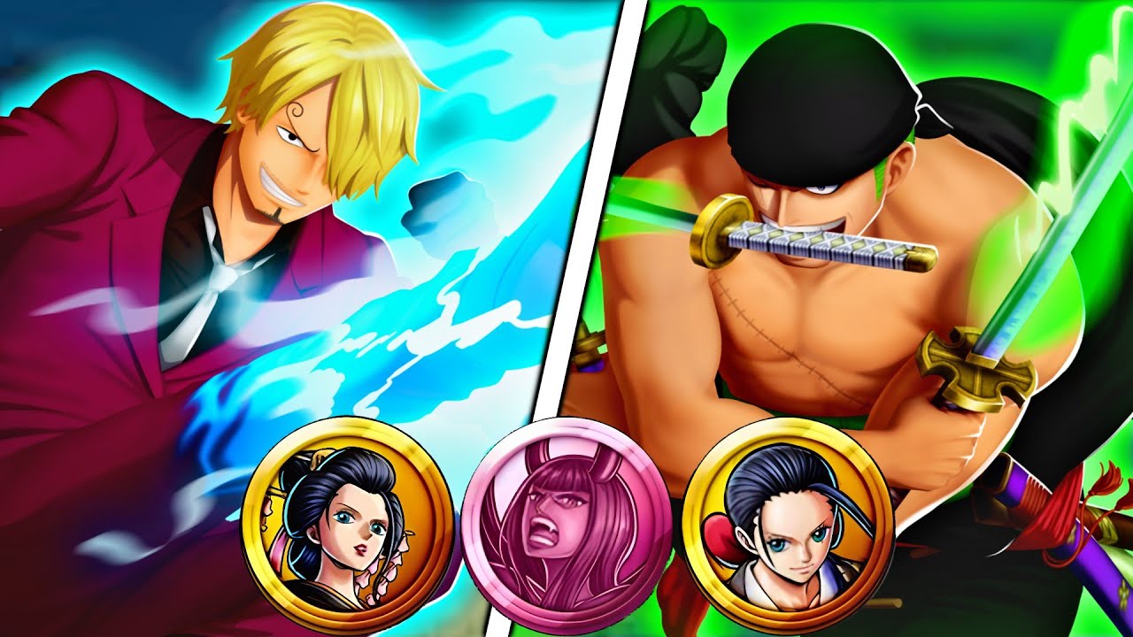 Ex Zoro and Sanji With New Triple Robin Medal Set! - YouTube