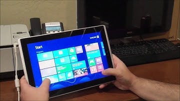 How to Use Windows 8 on a Touch Screen Device / Tablet