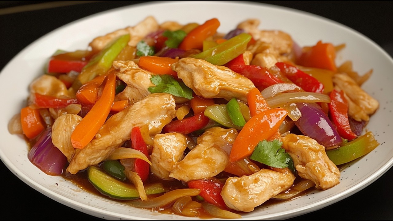 Невероятно! Нежная курица с овощами всего за 15 минут – секрет раскрыт!