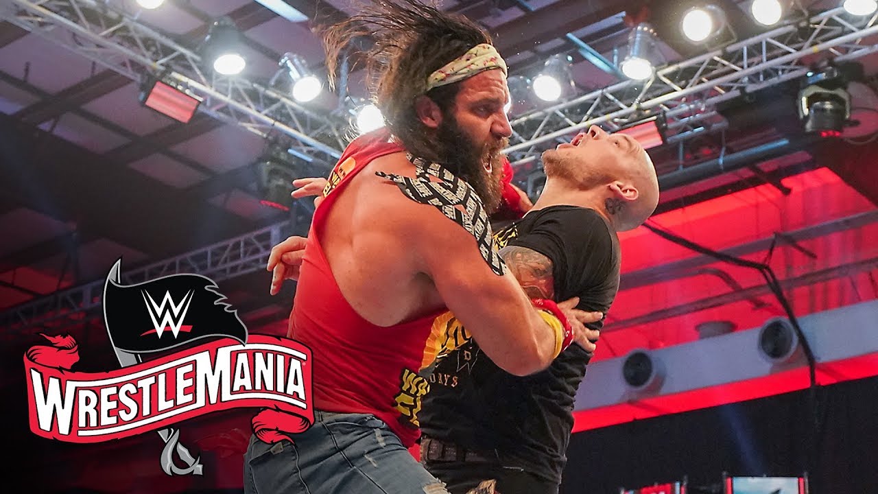 Elias goes on the offensive against King Corbin after shocking return WrestleMania 36