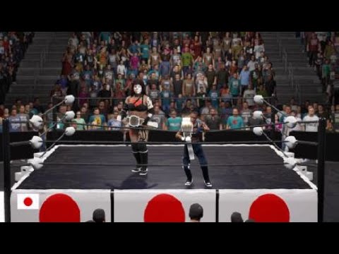 WWE 2K22 Odyssey Rift and Zansibar vs bad girl for women tag team ...