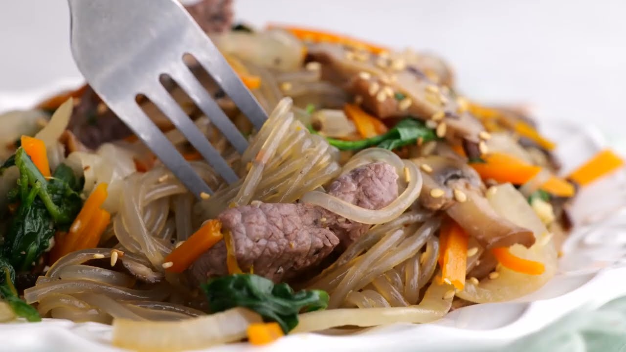 JapChae Recipe Korean Stir Fry Noodles   Chew Out Loud