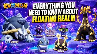 دليل كامل لـ Floating Realm! البوابة السرية، الزعماء والمكافآت المخفية | Evomon - Roblox screenshot 5