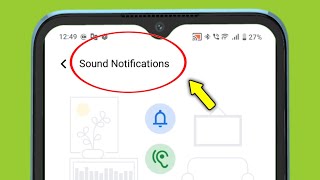 Sound notification settings | Vivo Y29 & T4x