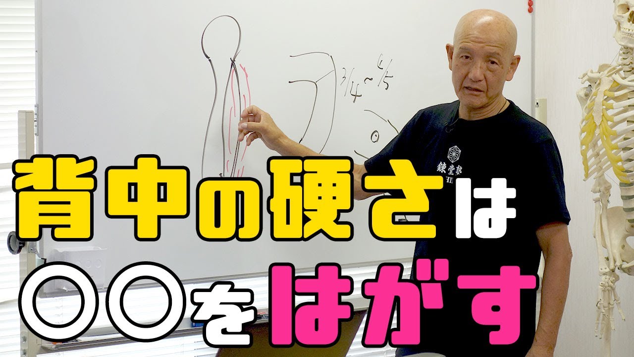 杉本錬堂】なかなかとれない背中の痛み - YouTube