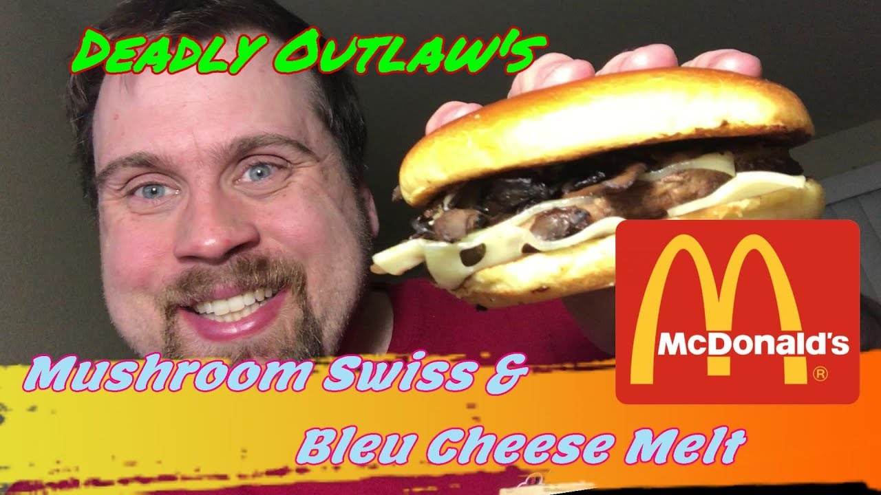 McDonald's Mushroom Swiss Melt Food Review secret burger YouTube