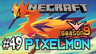 MINECRAFT PIXELMON SS.9 | #49 อัญเชิญ Zapdos กาล่าร์ฟอร์ม นกสายฟ้าต่อสู้ในตำนาน !!!