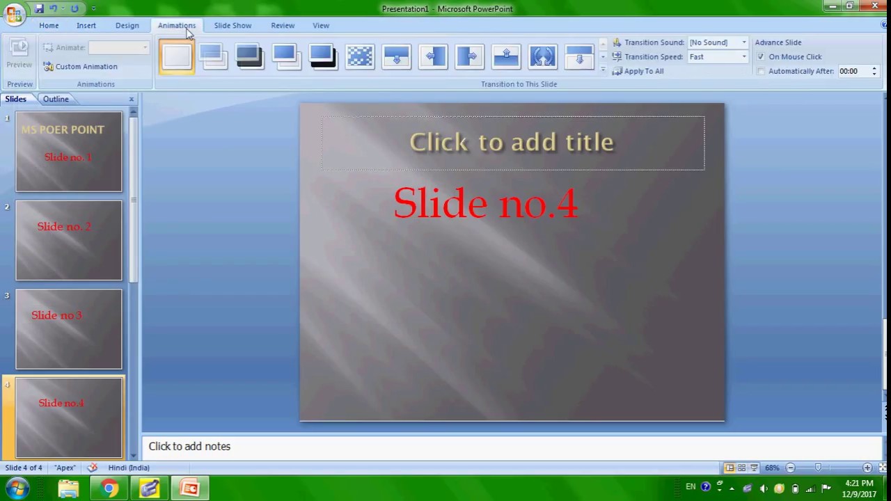 powerpoint presentation examples for college students