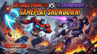 Transformers Devastation Walkthrough Part 6 | Mission 6 The Beginning | Optimus prime vs Soundwave