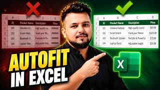 How to AutoFit Columns and Rows in Excel | Automatically Adjust Cell Size