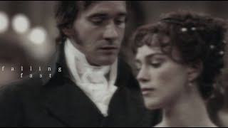 pride & prejudice | elizabeth & darcy | "falling fast"