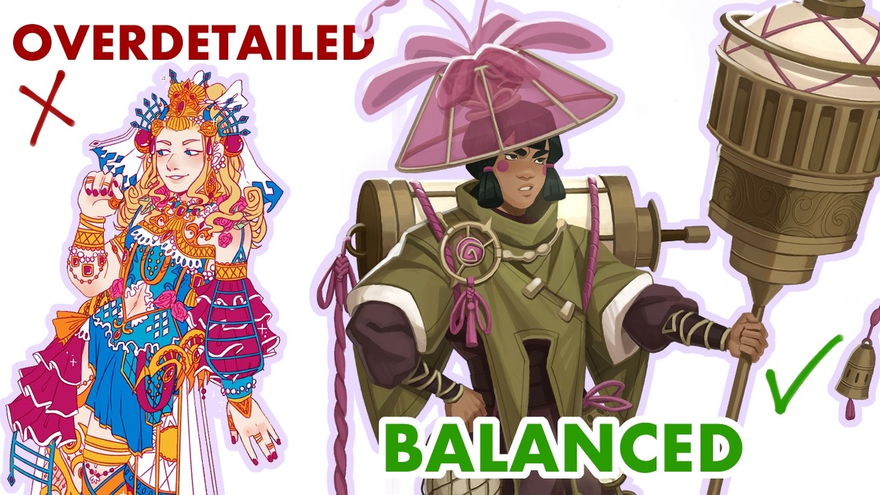 3 Tips for Improving Your Character Designs - YouTube