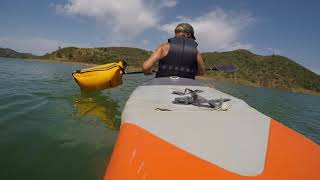 Itiwit Strenfit X500 Kayak - How to self rescue with Paddle Floater