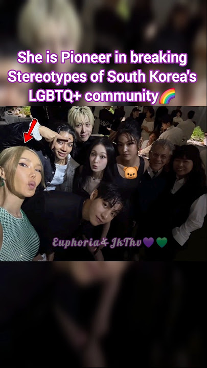 RM & V partying last night with SK's elite🌈trans-woman🫶🤘#bts #taehyung #rm #btsmember