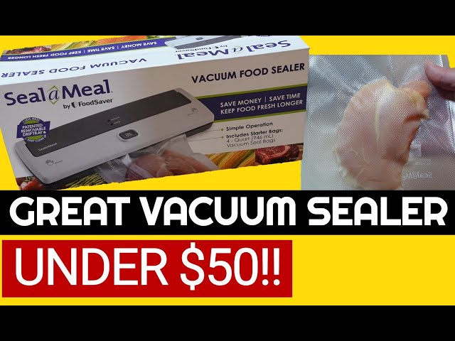 SEAL A MEAL VACUUM FOOD SEALER BY FOODSAVER REVIEW 