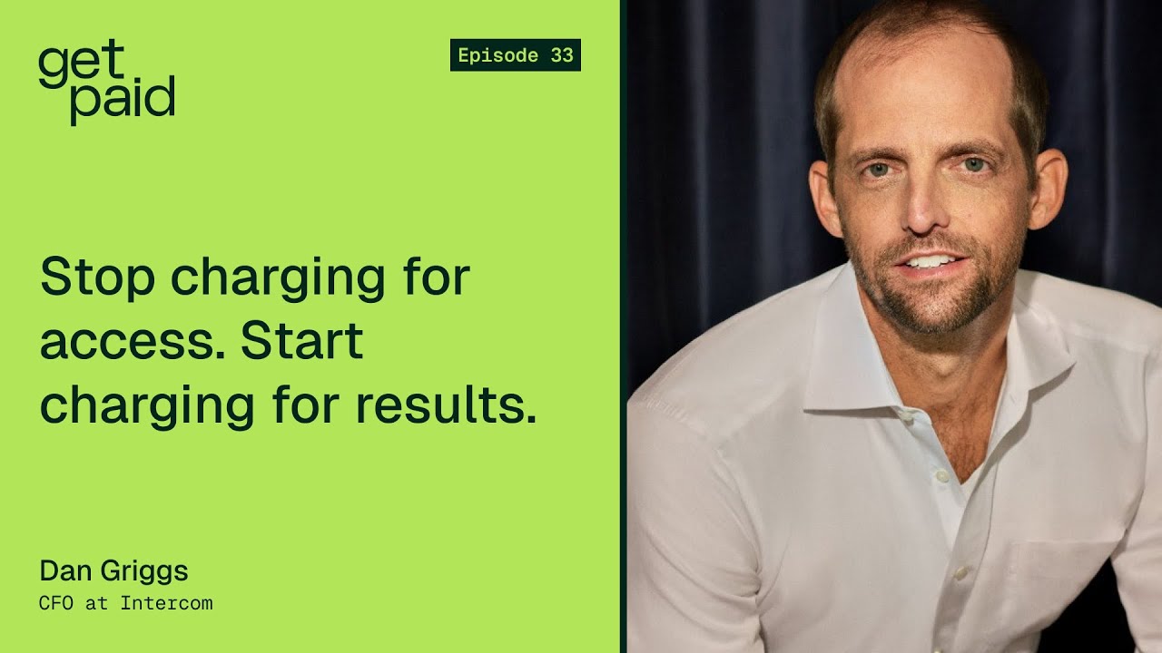 033: Прекратите брать плату за доступ. Начните брать плату за результаты.