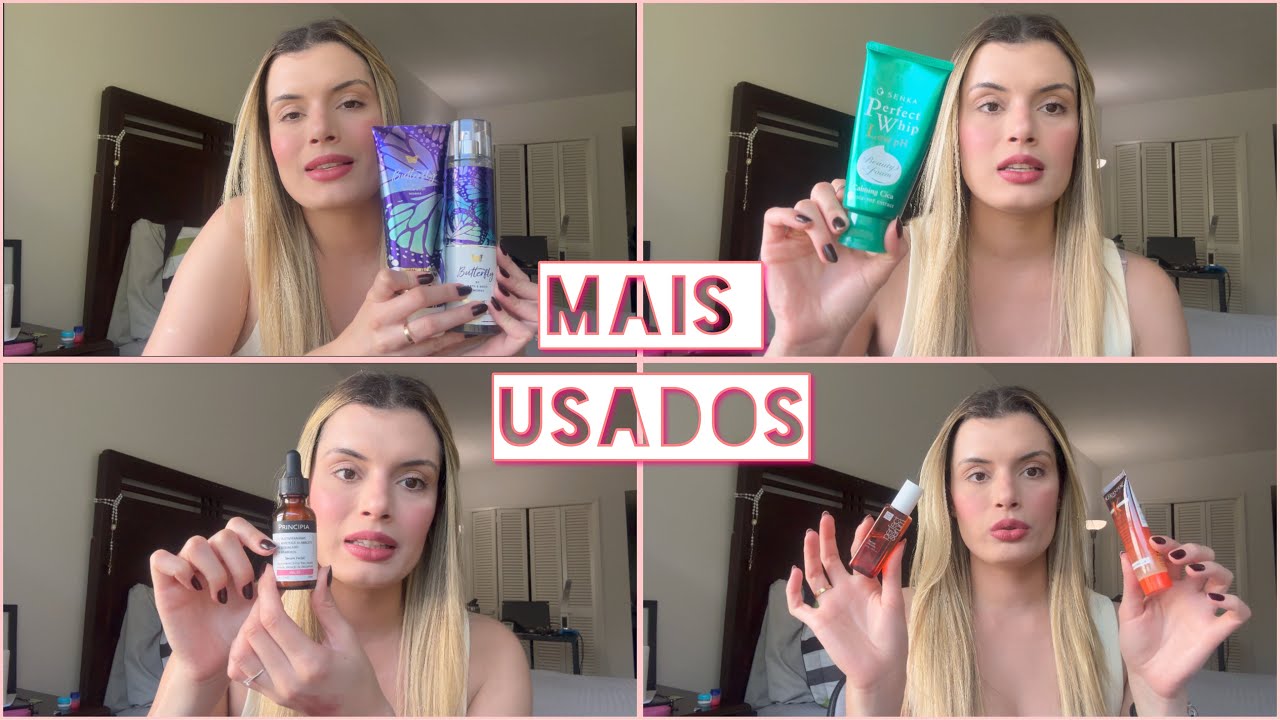 PRODUTOS MAIS USADOS JANEIRO 2026 | Paula Rabelo