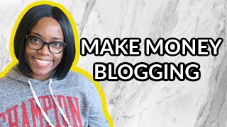 Blogging for beginners! making money in 2020 as a side hustle