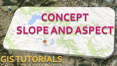 What is Slope and Aspect in GIS.