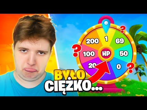 THE WHEEL OF FORTUNE DECIDES THE AMOUNT OF HP IN FORTNITE... 😨