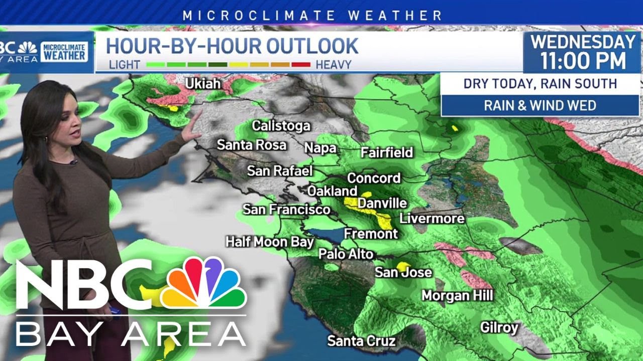 Bay Area forecast: Rain returns with a series of storms - YouTube