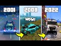 Evolution Of Car Crash Logic In GTA GAMES 2001-2022